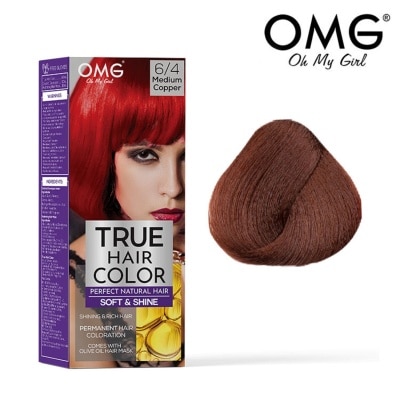 OMG True Hair Color 60ml - 6.40 Medium Copper