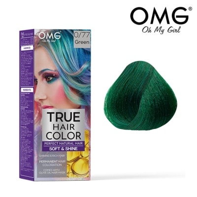 OMG True Hair Color 60ml - 0.77 Green