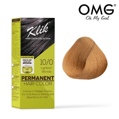 OMG Permanent Hair Color Cream 60ml - 10.00 Lightest Blonde