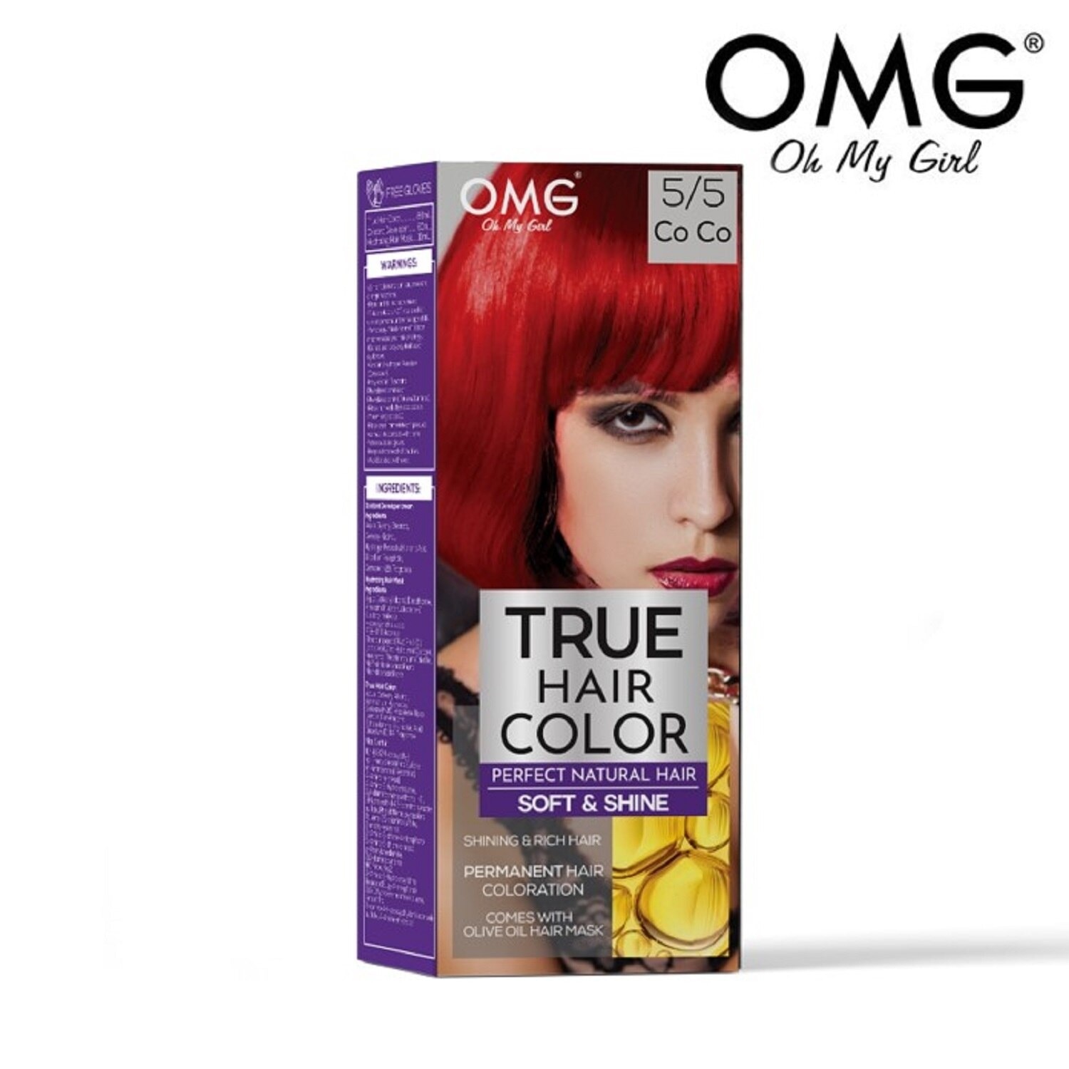 True Hair Color 60ml - 5.5 Co Co