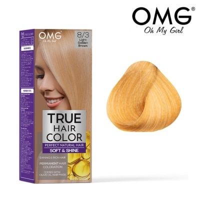 OMG True Hair Color 60ml - 8.30 Light Golden Brown