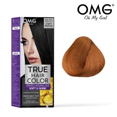 OMG True Hair Color 60ml - 8.00 Light Blonde