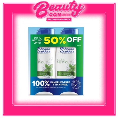 HEAD N SHOULDERS Cool Mentol 170ml BUY 1 GET 2nd at 50% Off