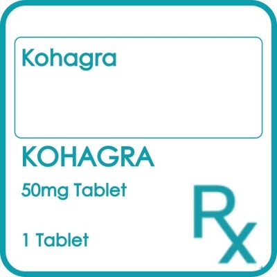 KOHAGRA KOHAGRA 50mg Tablet Sold Per Piece [PRESCRIPTION REQUIRED]
