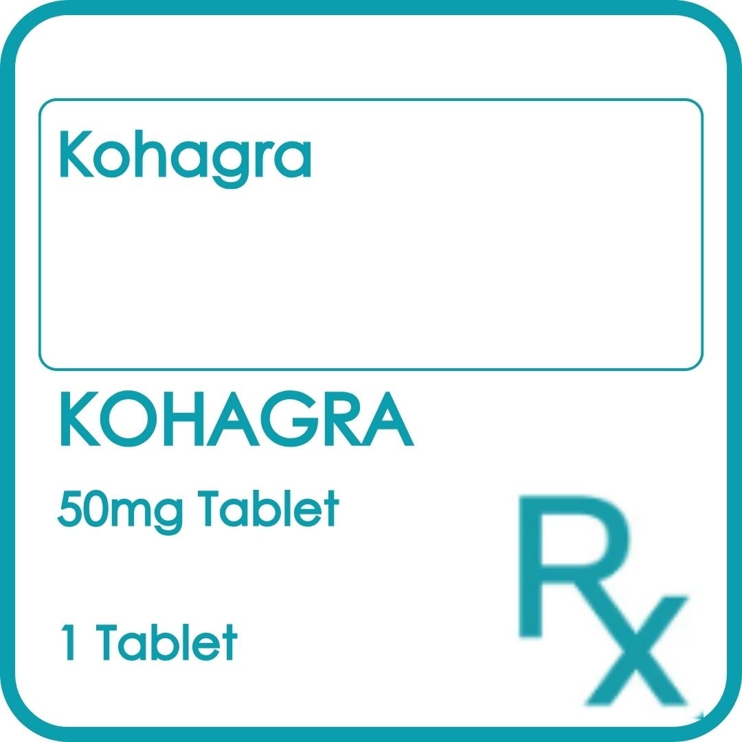 KOHAGRA 50mg Tablet Sold Per Piece [PRESCRIPTION REQUIRED]