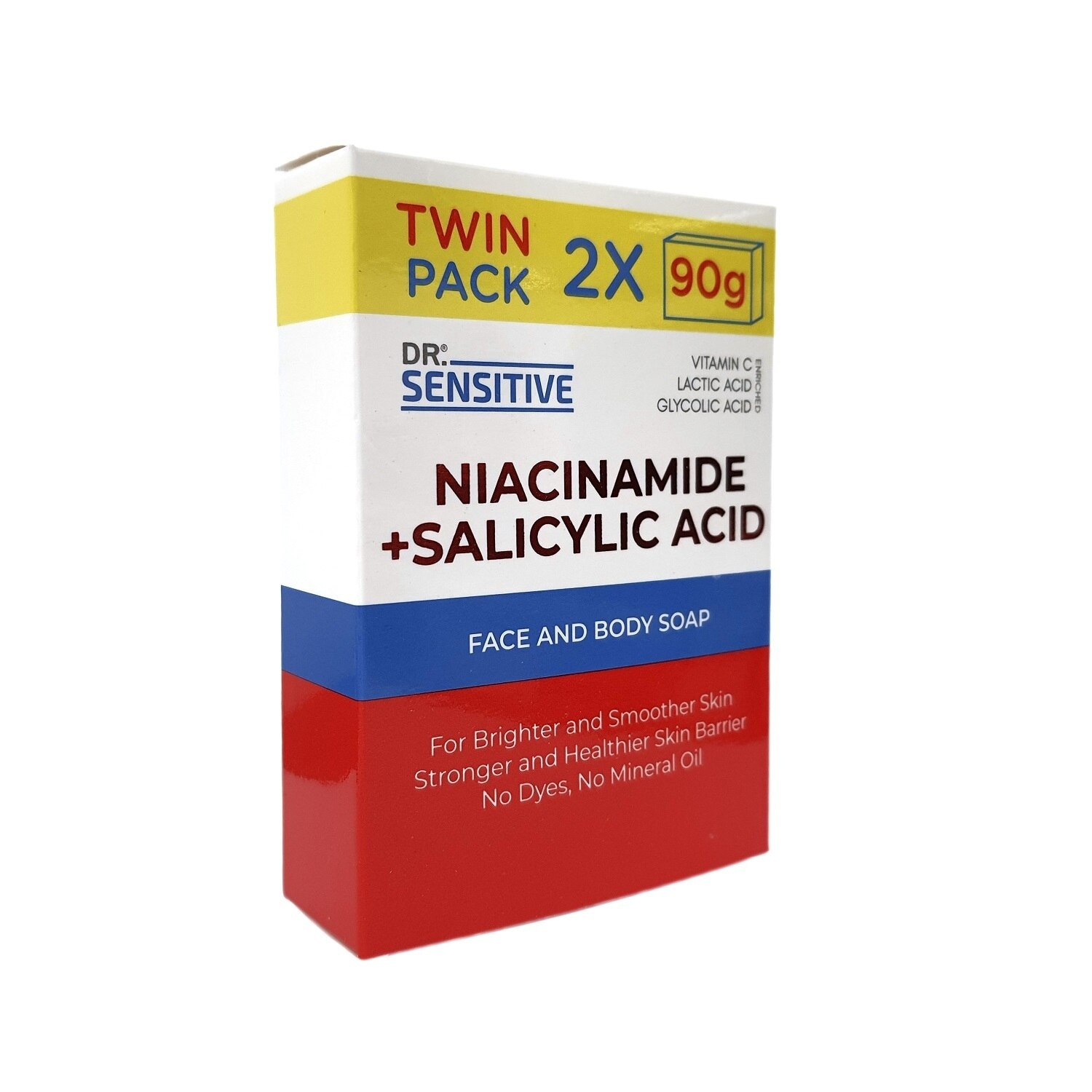 Niacinamide & Salicylic Acid Soap Twin Pack 2x90G