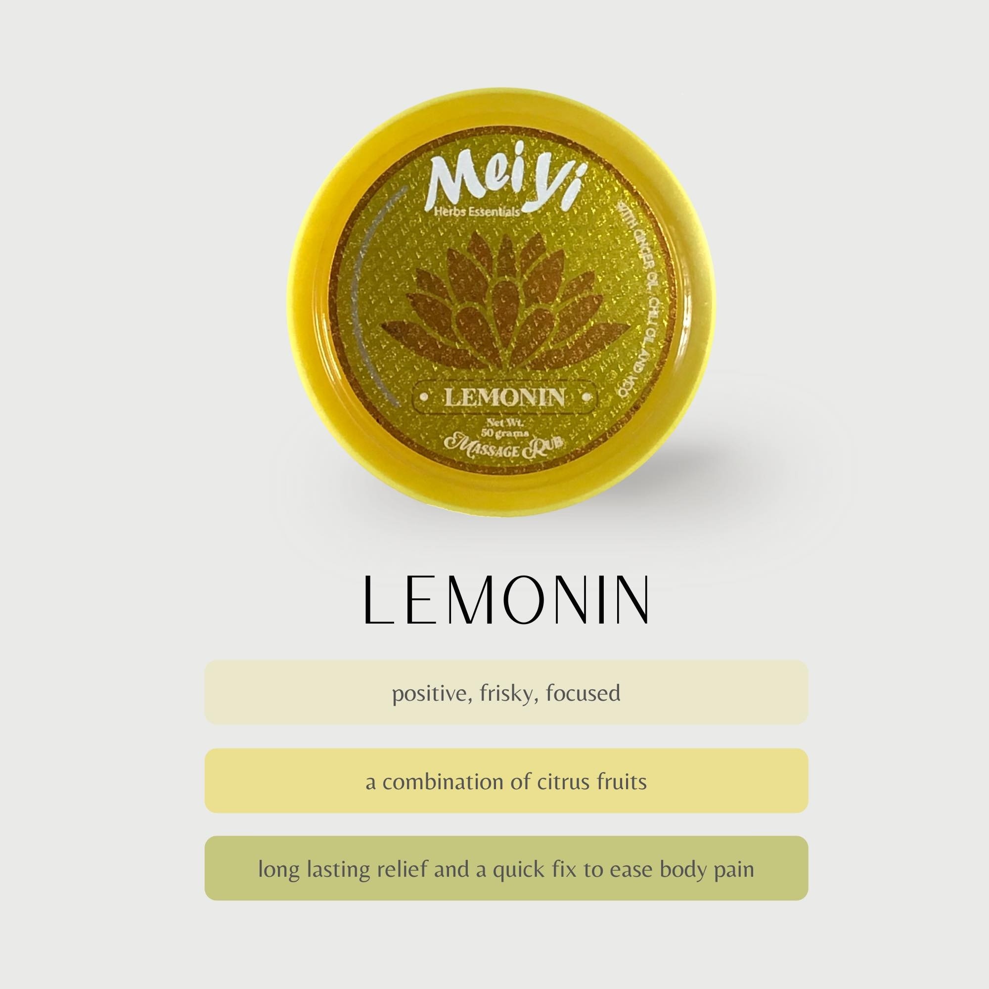 Massage Rub Lemonin 10g