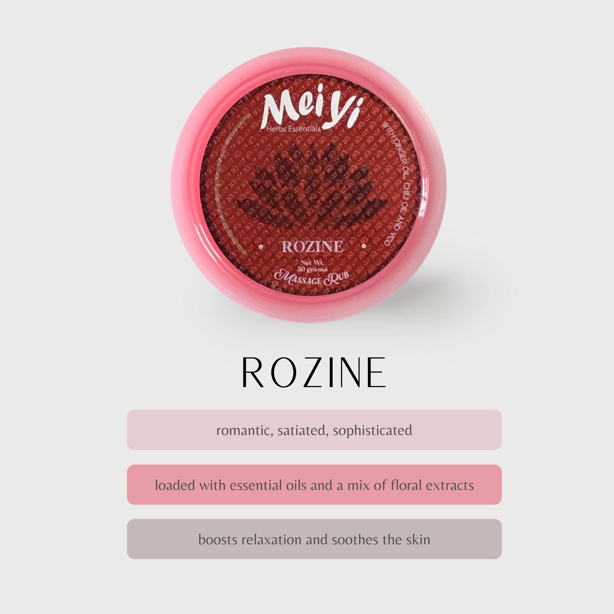 Massage Rub Rozine 50g