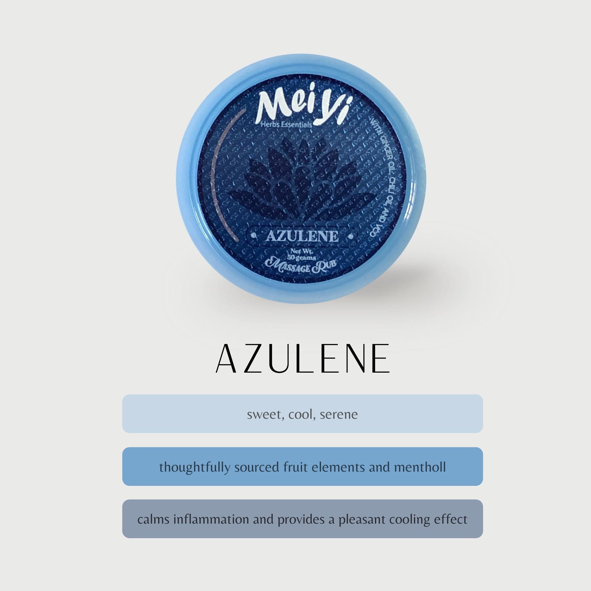 Massage Rub Azulene 10g