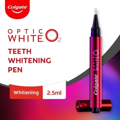 COLGATE Optic White O2 Teeth Whitening Pen 2.5ml