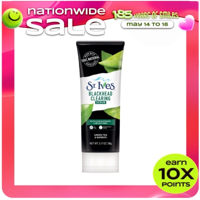 ST IVES - ST IVES Face Scrub Blackhead Clearing Green Tea 90g