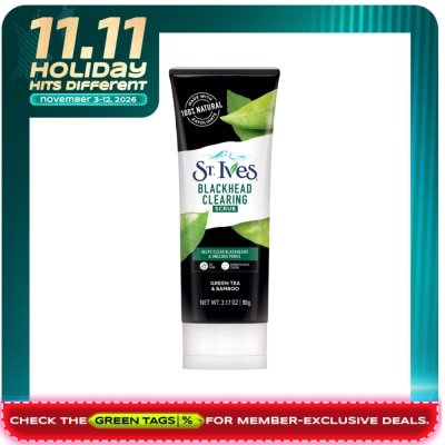 ST IVES ST IVES Face Scrub Blackhead Clearing Green Tea 90g image