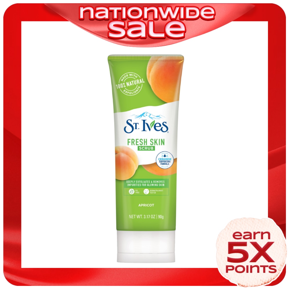 ST IVES Facial Scrub Fresh Skin Apricot 90g