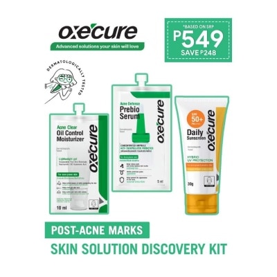 OXECURE OXECURE Skin Solution Discovery Kit Post Acne Marks