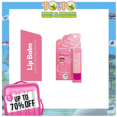 WATSONS Baby Tint Glow Lip Balm Rosy Pink SPF15 3.9g