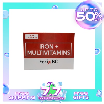 FERIX Iron + Multivitamins 1s (sold per piece)
