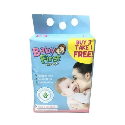 BABY FIRST Baby First Baby Wipes 90S 3 Plus 1