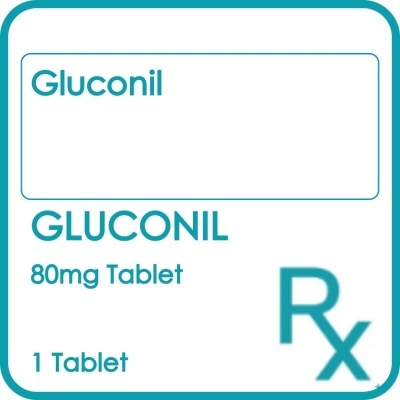 GLUCONIL Gluconil Tab 80Mg 100S [PRESCRIPTION REQUIRED]