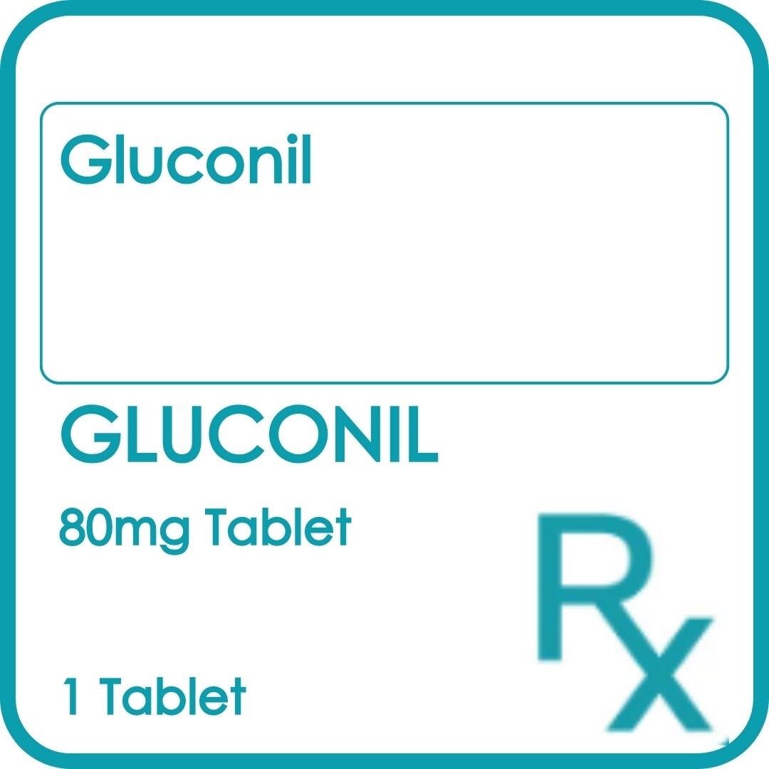 Gluconil Tab 80Mg 100S [PRESCRIPTION REQUIRED]