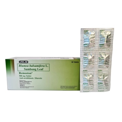 REMOSTON Blumea balsamifera L. + Sambong Leaf 500mg 1 Tablet (sold per piece)