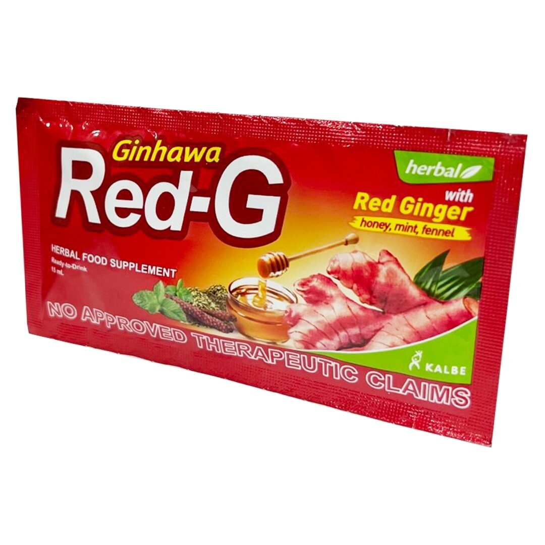 GINHAWA RED G Herbal Food Supplement Ready to Drink 15mL