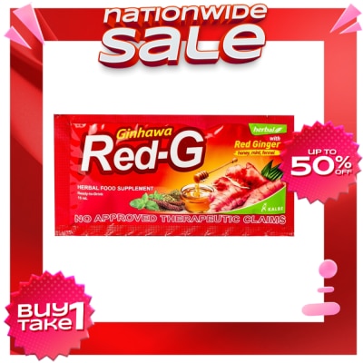 GINHAWA RED G GINHAWA RED G Herbal Food Supplement Ready to Drink 15mL