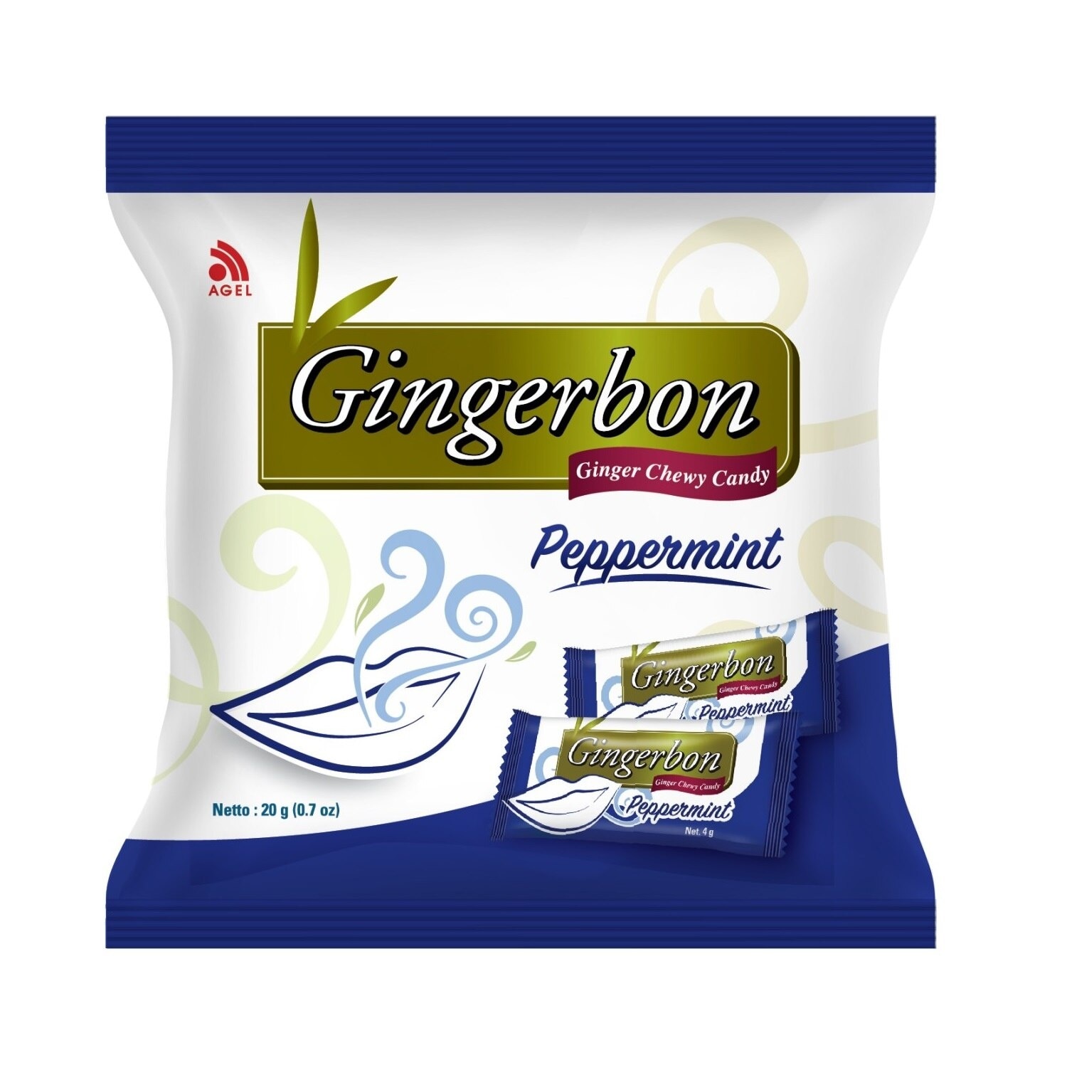 Peppermint Ginger Candy 20g