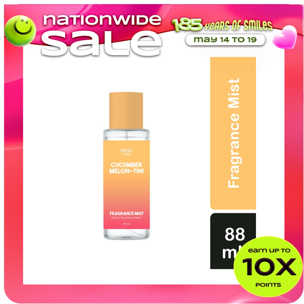 Scentlab Fragrance Mist Cucumber Melon-tini 88mL