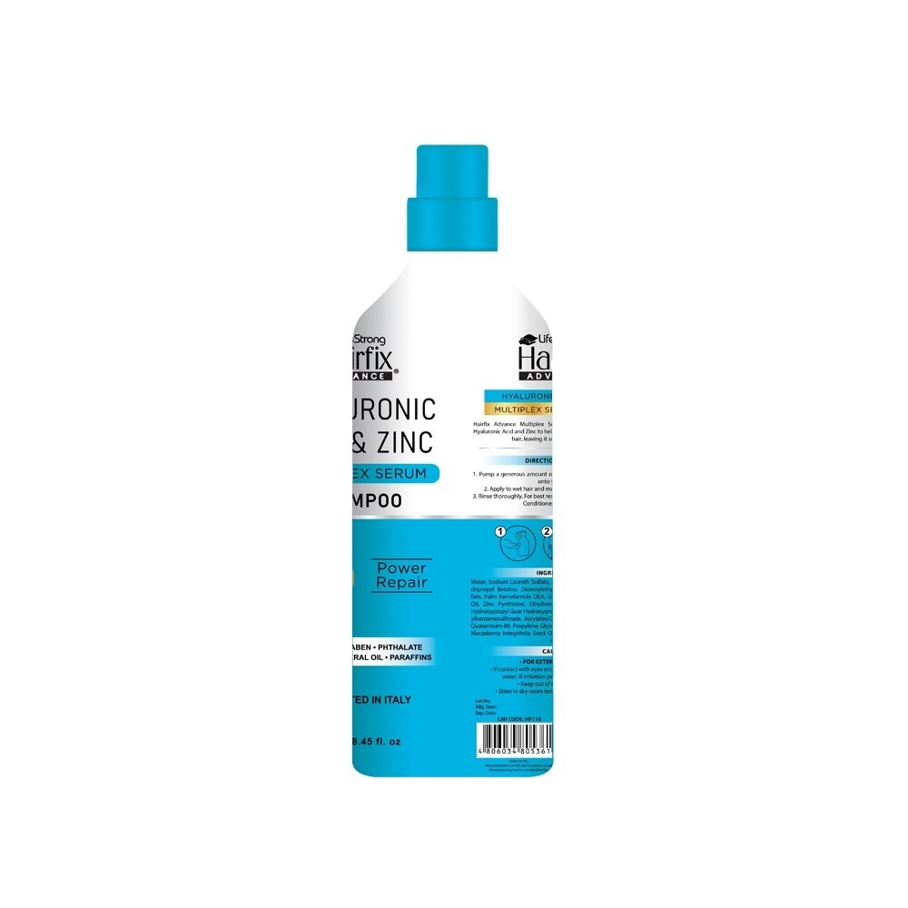 Advance Hyaluronic Acid & Zinc Multiplex Serum Shampoo 250ml