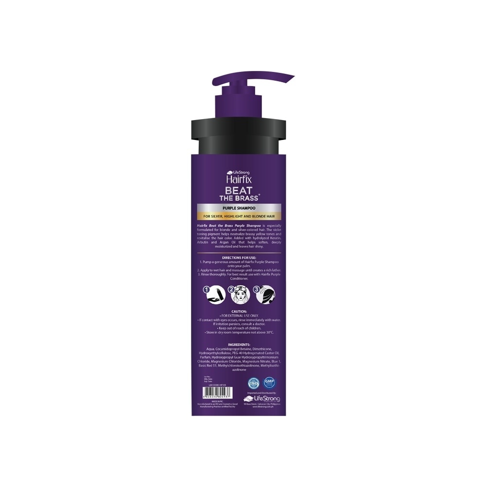 Beat the Brass Purple Shampoo 250ml