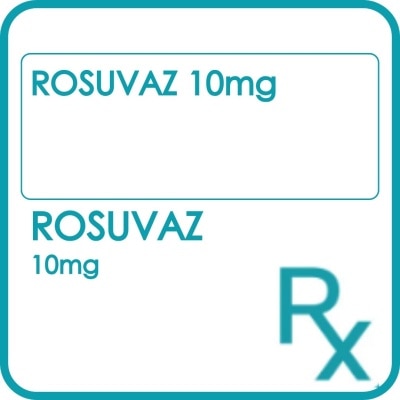 ROSUVAZ ROSUVAZ 10mg [PRESCRIPTION REQUIRED]
