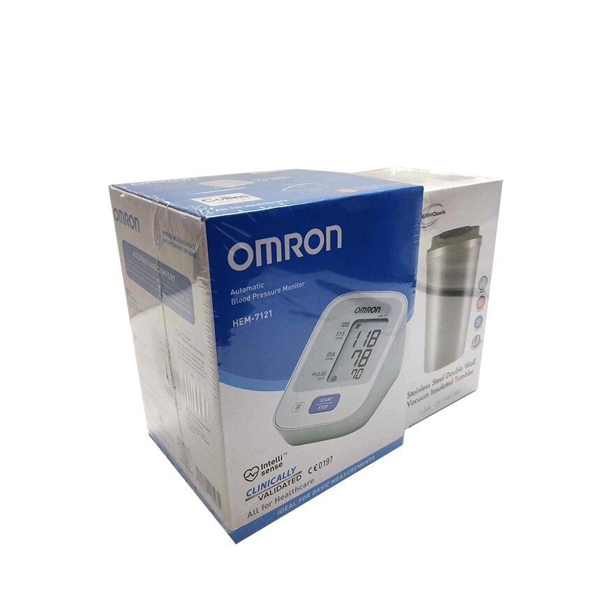 OMRON HEM 7121 With Free Thermocafe