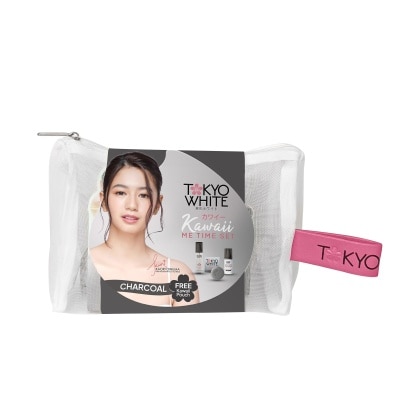 TOKYO WHITE Kawaii Charcoal Set