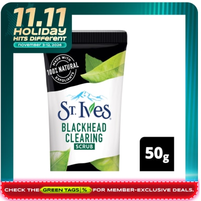 ST IVES Face Scrub Blackhead Clearing Green Tea 50G image