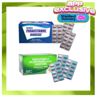 BIOGESIC Buy 30 Biogesic Tabs And 30 Neozep Tabs Get 30% Off