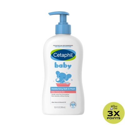 CETAPHIL Baby Moisturising Bath and Wash Pump 400ml