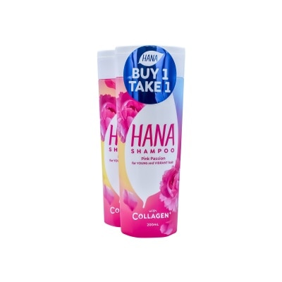 HANA Hana Shampoo Pink Passion 200ml Buy 1 Take 1