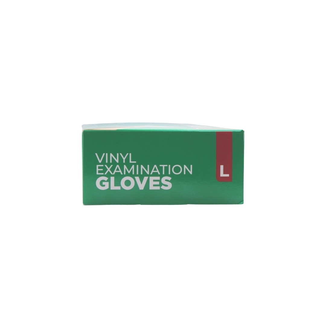 SAFEPLUS LARGE VINYL GLOVES BOX OF 100S