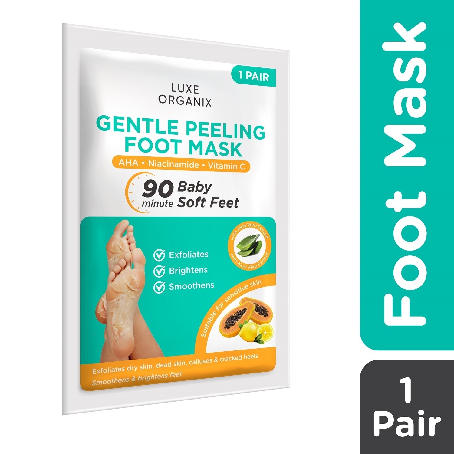 Gentle Peeling Foot Mask 1 Pair