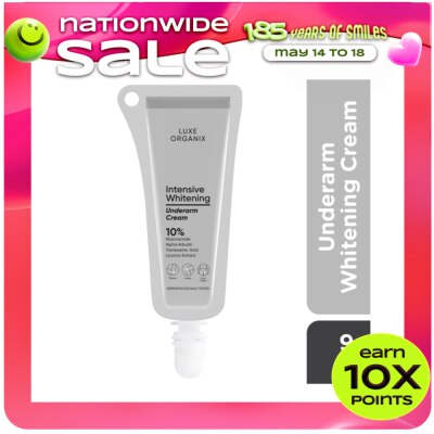 LUXE ORGANIX - Intensive Whitening Underarm Cream Sachet 9g