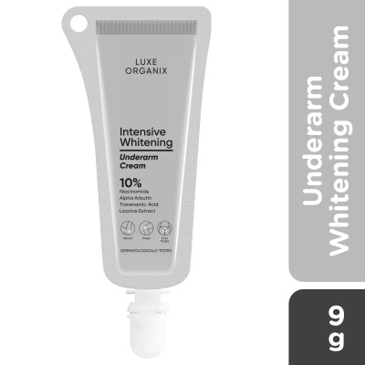 LUXE ORGANIX Intensive Whitening Underarm Cream Sachet 9g