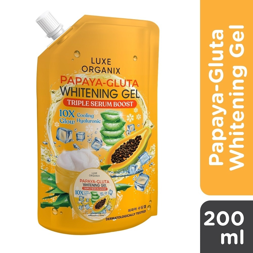 Papaya+Gluta Whitening Gel 200ml