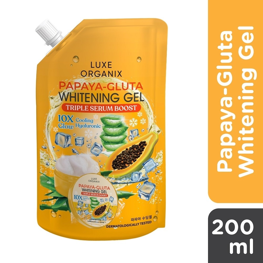 Papaya+Gluta Whitening Gel 200ml