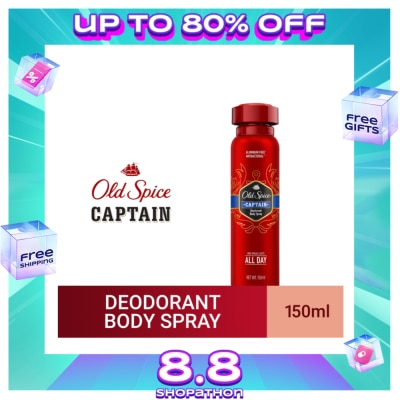 OLD SPICE Body Spray Captain 150ml