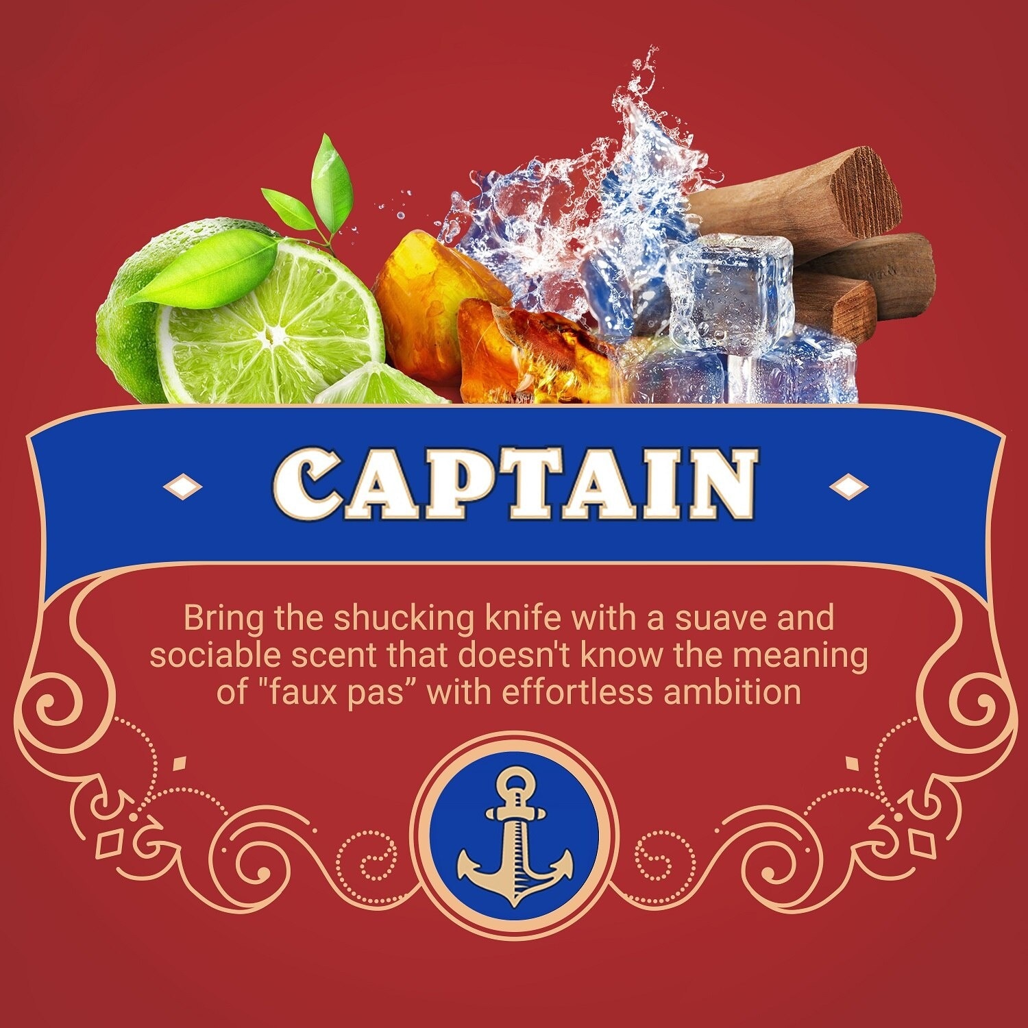 Antiperspirant Deodorant Captain 73g