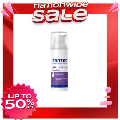 BENZAC BENZAC Microbiome Equaliser 50g Moisturizer with Probiotic Technology For Breakout-Prone Skin