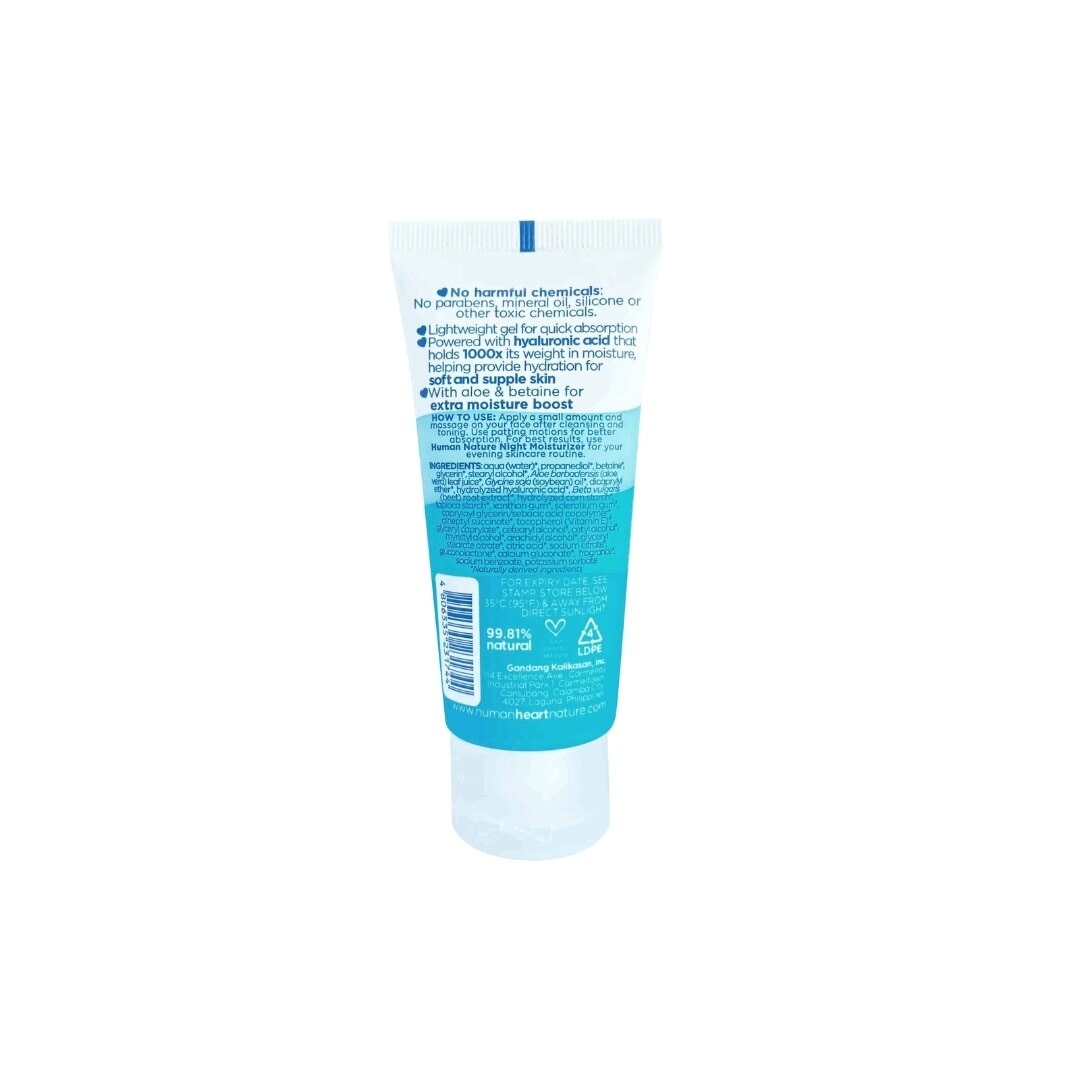 Human Nature 50Ml Hyaluronic Acid Gel Day Moisturizer