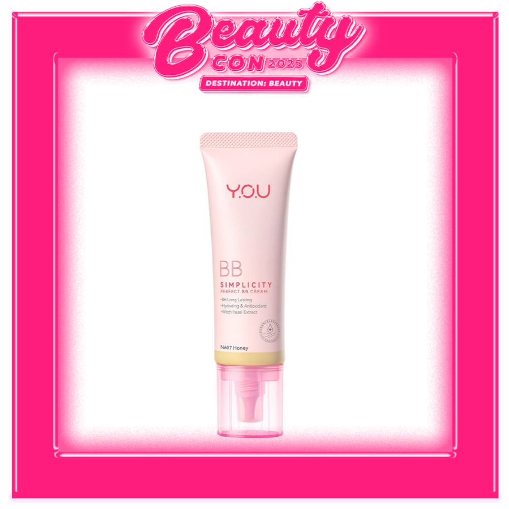 Y.O.U SIMPLICITY PERFECT BB CREAM N607 HONEY - 25G