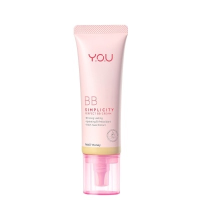 YOU Y.O.U SIMPLICITY PERFECT BB CREAM N607 HONEY - 25G