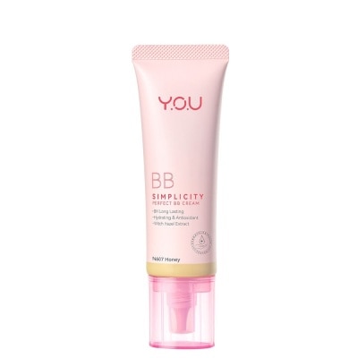 YOU Y.O.U SIMPLICITY PERFECT BB CREAM N607 HONEY - 25G